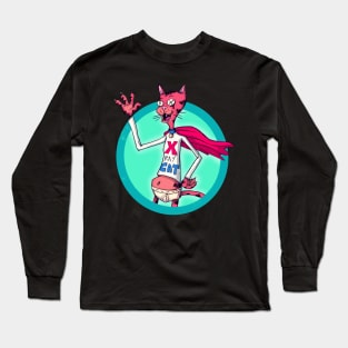 X-Ray Cat Long Sleeve T-Shirt